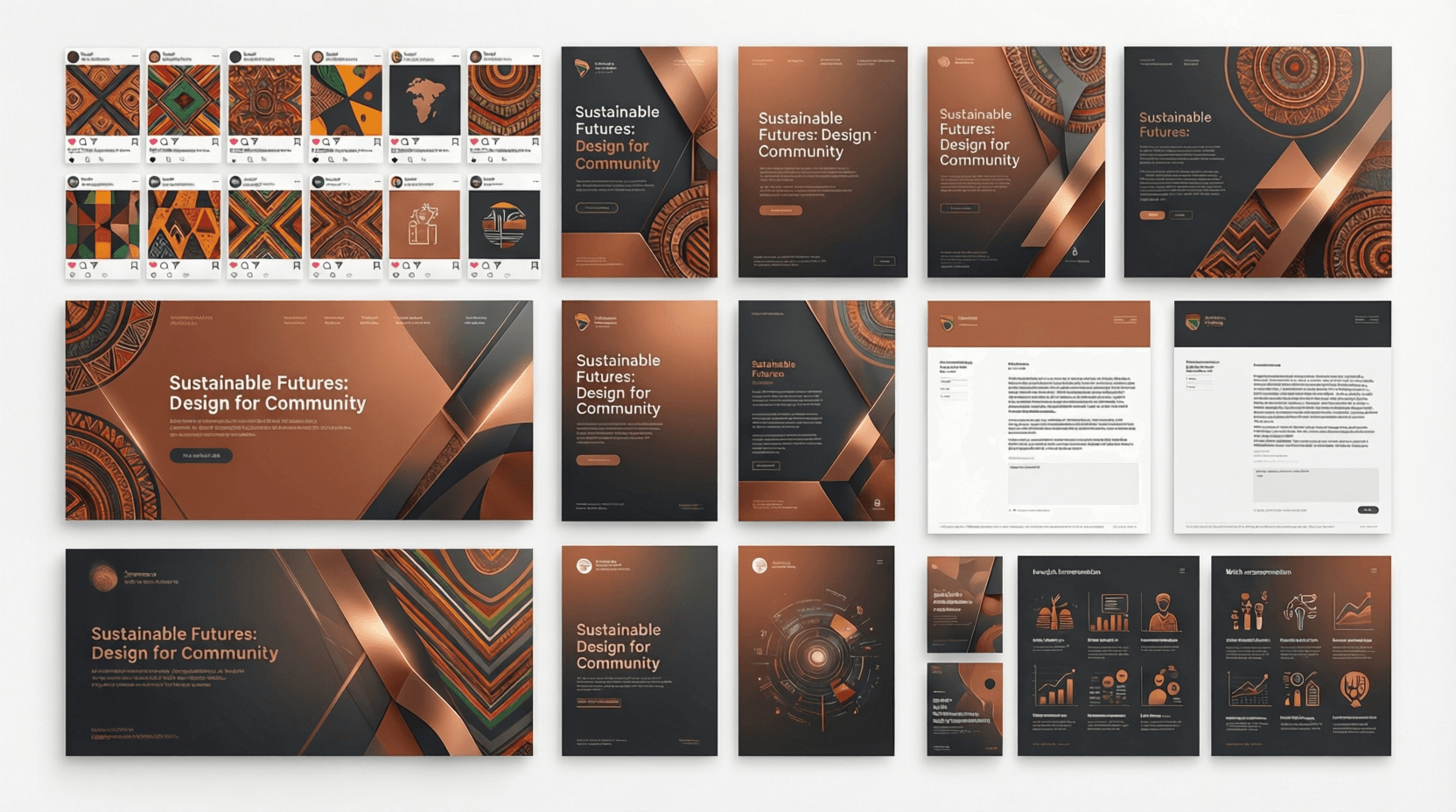 Portfolio of design work